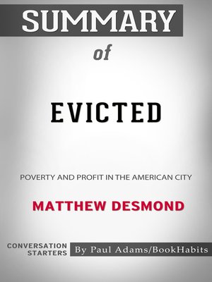 cover image of Summary of Evicted